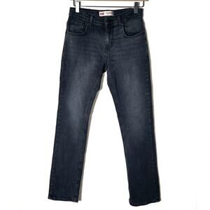 Levi's black 511 performance slim jeans size 14 youth B53